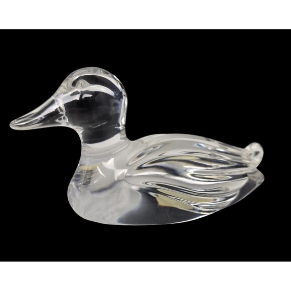 Princess House Other - Vintage Princess House Lead Crystal Duck Figurine Paperweight W. Germany 24%